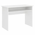 Scrivania Moderna in Legno Multistrato Bianco 90x50x74 cm