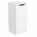 Scarpiera Moderna in Legno Bianco 30x35x70 cm