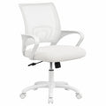 Sedia da Ufficio Ergonomica SAMIRA, Girevole, Happy, Colore Bianco