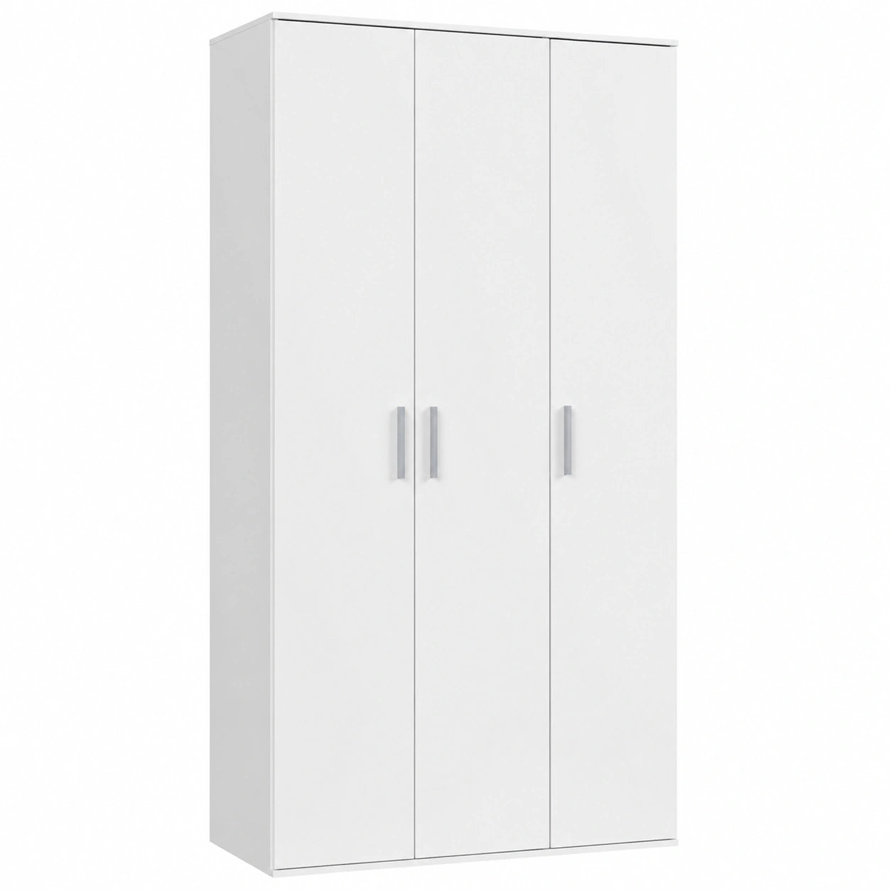 Armadio Multiuso in Legno con 3 Ante e 6 Ripiani - Design Moderno